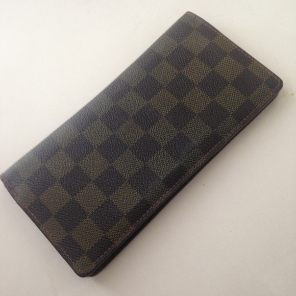 Louis Vuitton, Damier Ebene Long Wallet 7.5 x 4in - Picture 1 of 11